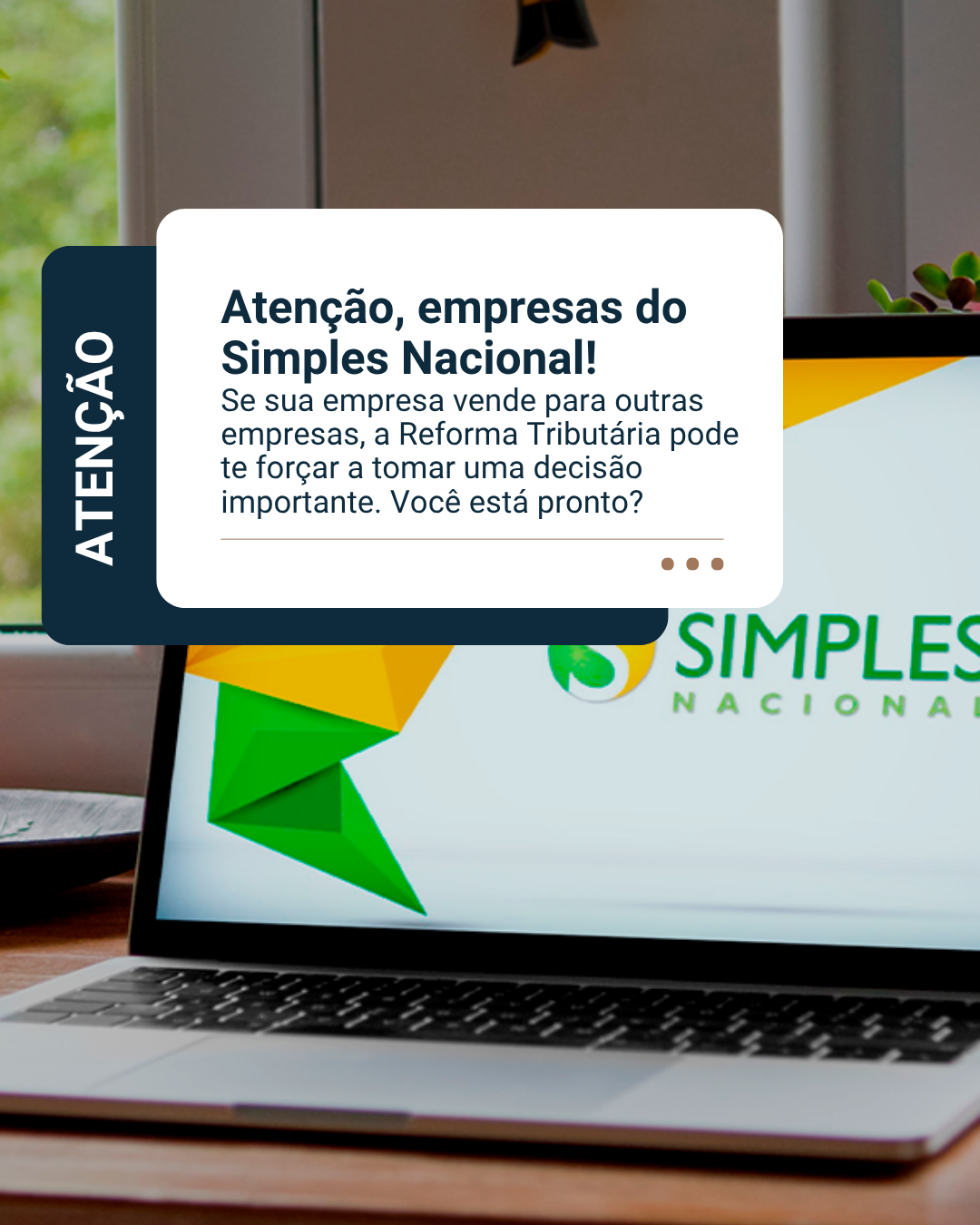 Post de contabilidade para redes sociais - exemplo 2